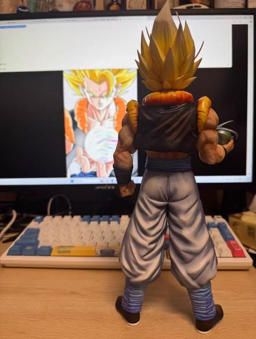 ドラゴンボール ゴジータ ガレキ ガレージキット スタチュー X①⑦