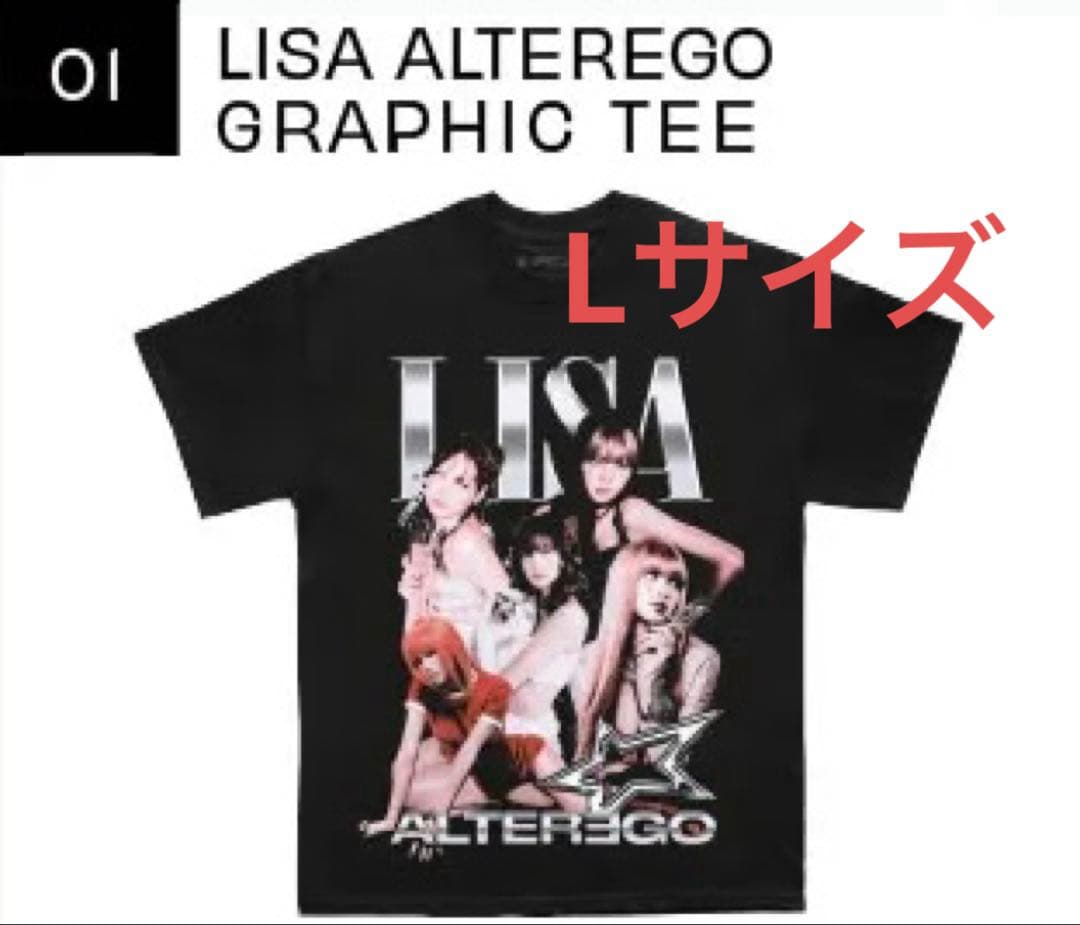 BLACKPINK LISA リサ Tシャツ ポップアップ-公式通販ストア