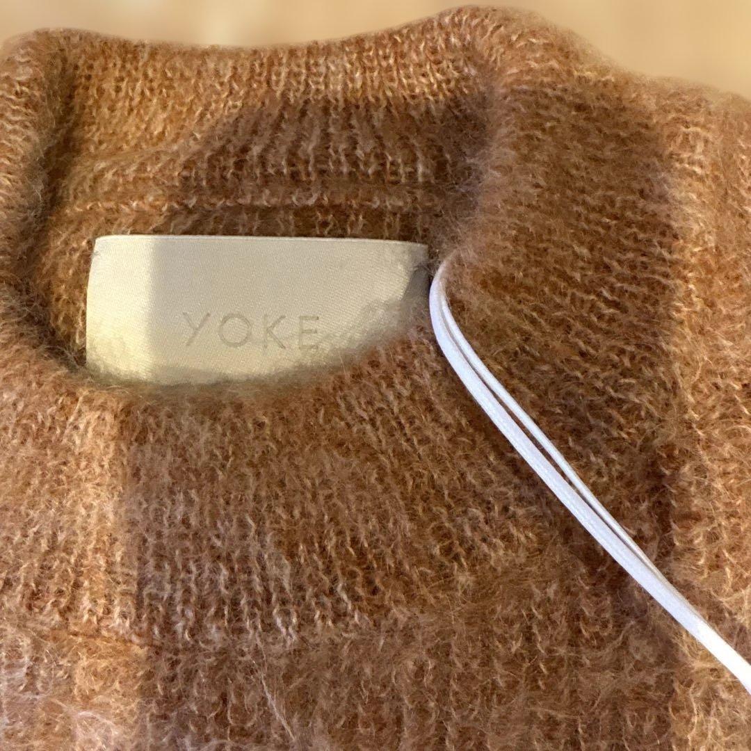 《今週末限定値下げ》YOKE ヨーク　モヘア　ボーダー　クルーネック　セーター