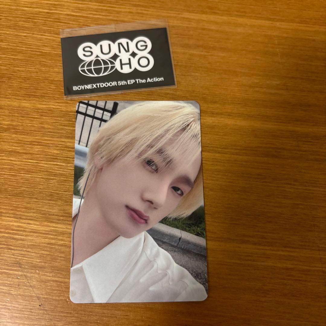 BOYNEXTDOOR ボネクド ソンホ トレカ ユニバ TheAction - メルカリ