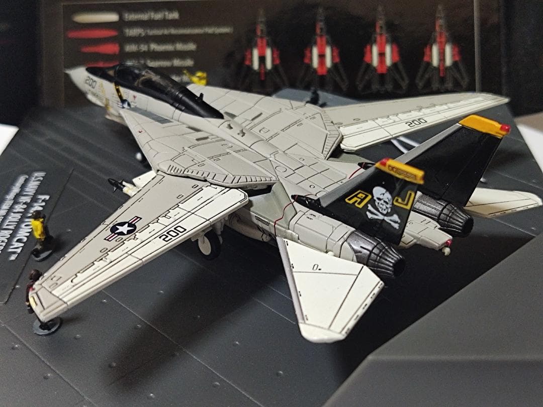 センチュリーウィングス 1/144 F-14A トムキャット ジョリーロジャース
