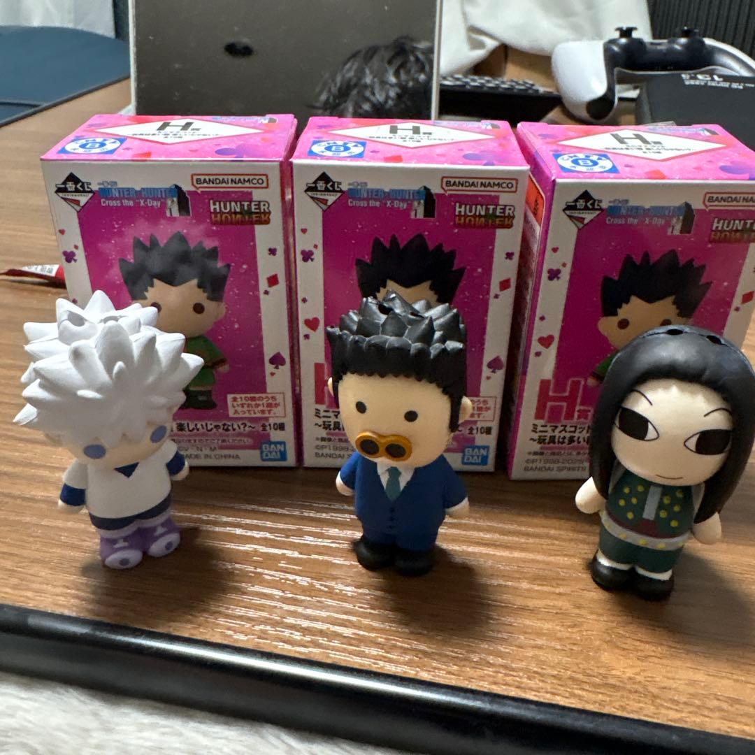 ハンターハンター一番くじヒソカのおもちゃ箱＋H賞ミニマスコット