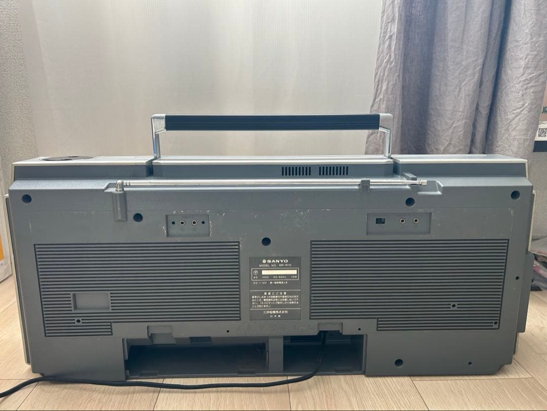 SANYO MR-W10 ダブルカセットデッキ ラジカセ サンヨー ジャンク品