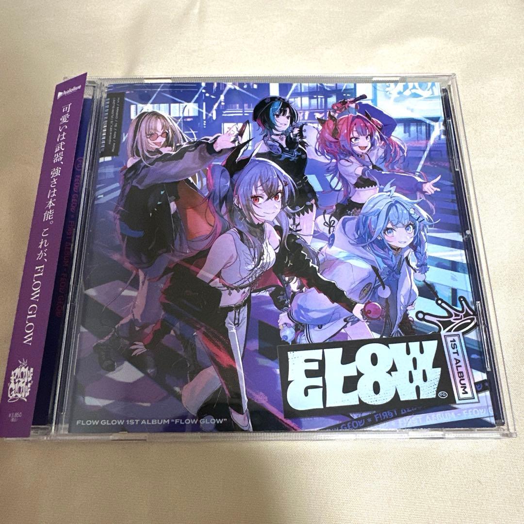 ホロライブ FLOW GLOW 1st アルバム 輪堂千速 直筆サイン - メルカリ