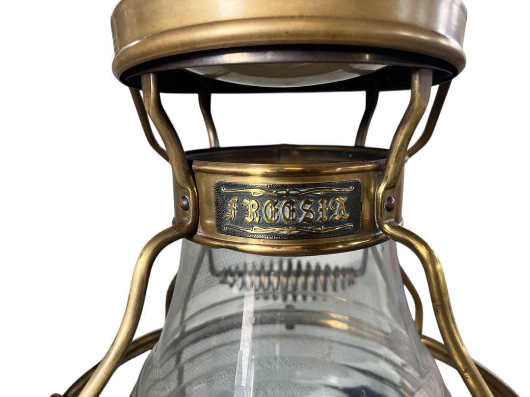 ニッセン 日本船燈 フリージア ゴールドフレーム レトロ ストーブ IS