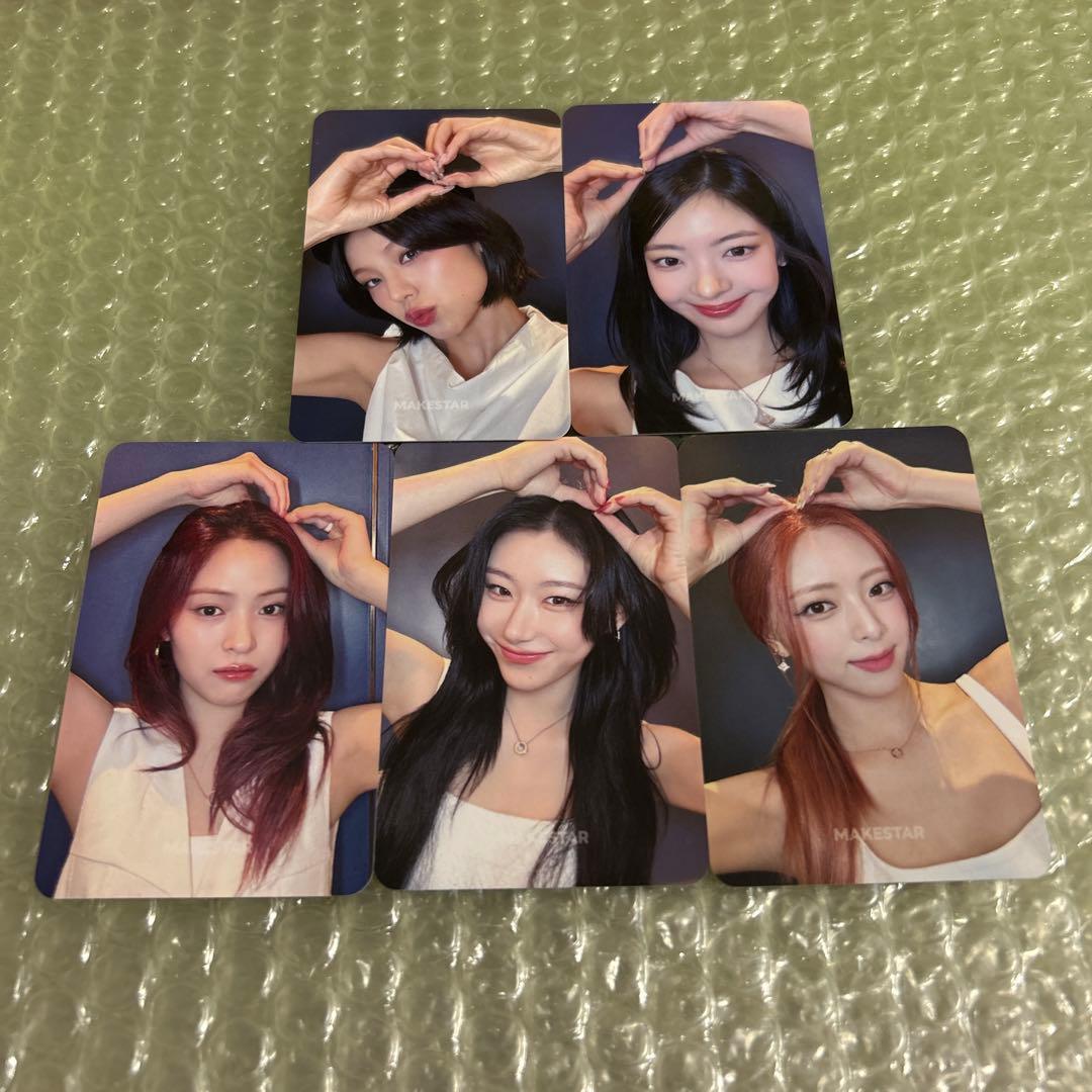 ITZY 対面 両面 トレカ 5枚セット GWBG makestar - メルカリ