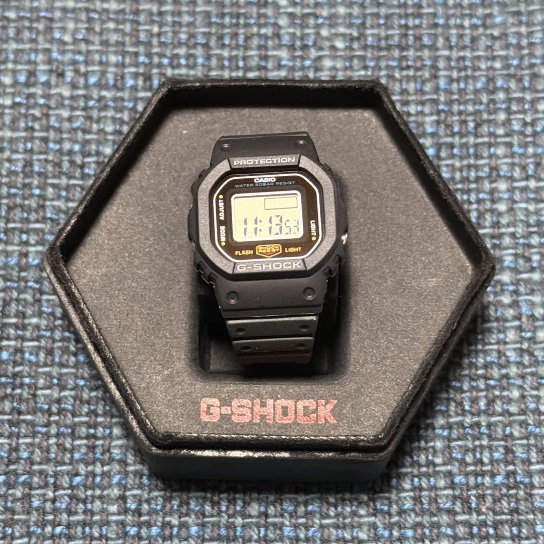 G-SHOCK リングウォッチ ナノ ブラック DWN-5600-1JR タグ付 - メルカリ