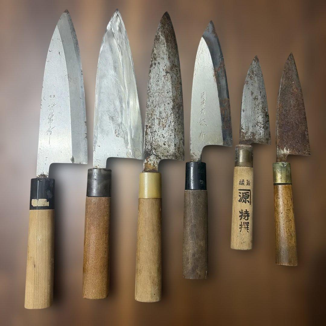 包丁セット 6本 木製ハンドル 楽天市場】【ふるさと納税】【和 NAGOMI】包丁2点セット （三徳&ペティ