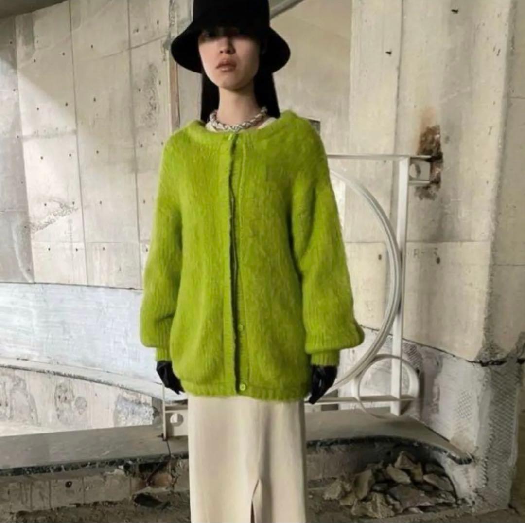 AMERI 2WAY MOHAIR SHAGGY KNIT - メルカリ