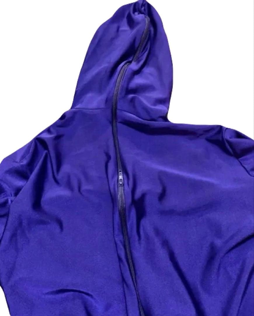 即購入可。XLサイズ紫男性専用凸仕様ゼンタイフルフェイスマスク全身