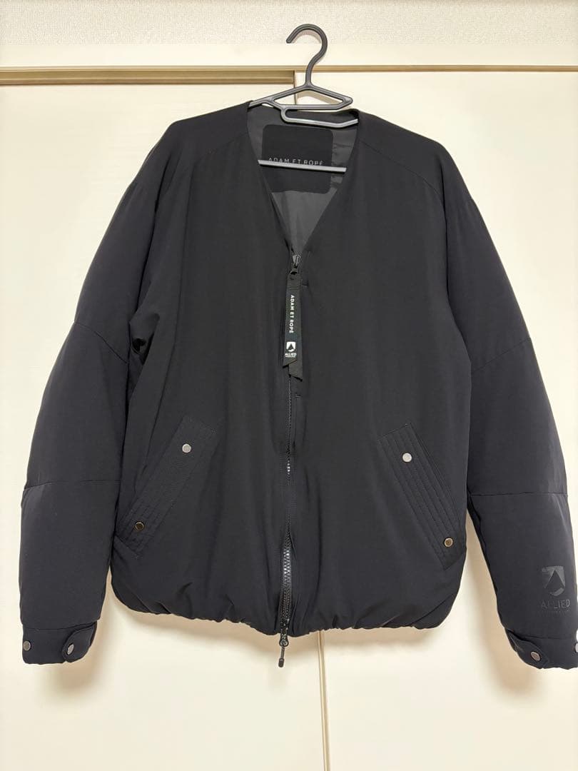 ADAM ET ROPÉ ALLIED ノーカラーダウンジャケット M/ブラック 楽天市場】【SALE／40%OFF】【ALLIED/アライド】サイレント