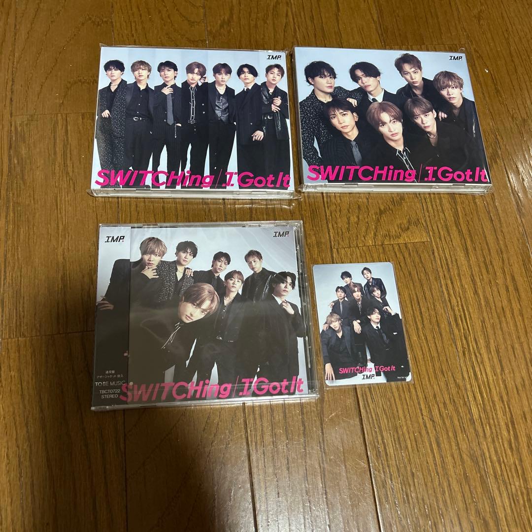 IMP. SWITCHing / I Got It ３形態セット 3形態まとめ買い特典付》「SWITCHing／I Got It」初回生産限定盤A