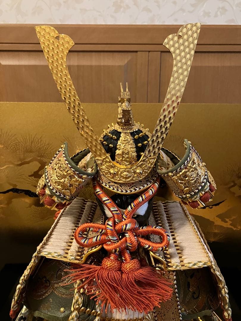 美品】端午の節句 五月人形 子供の日 鎧兜セット 人形の秀