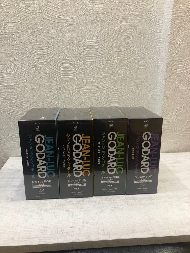 《新品未開封品》ジャン=リュック・ゴダール Blu-ray BOX 全4点セット