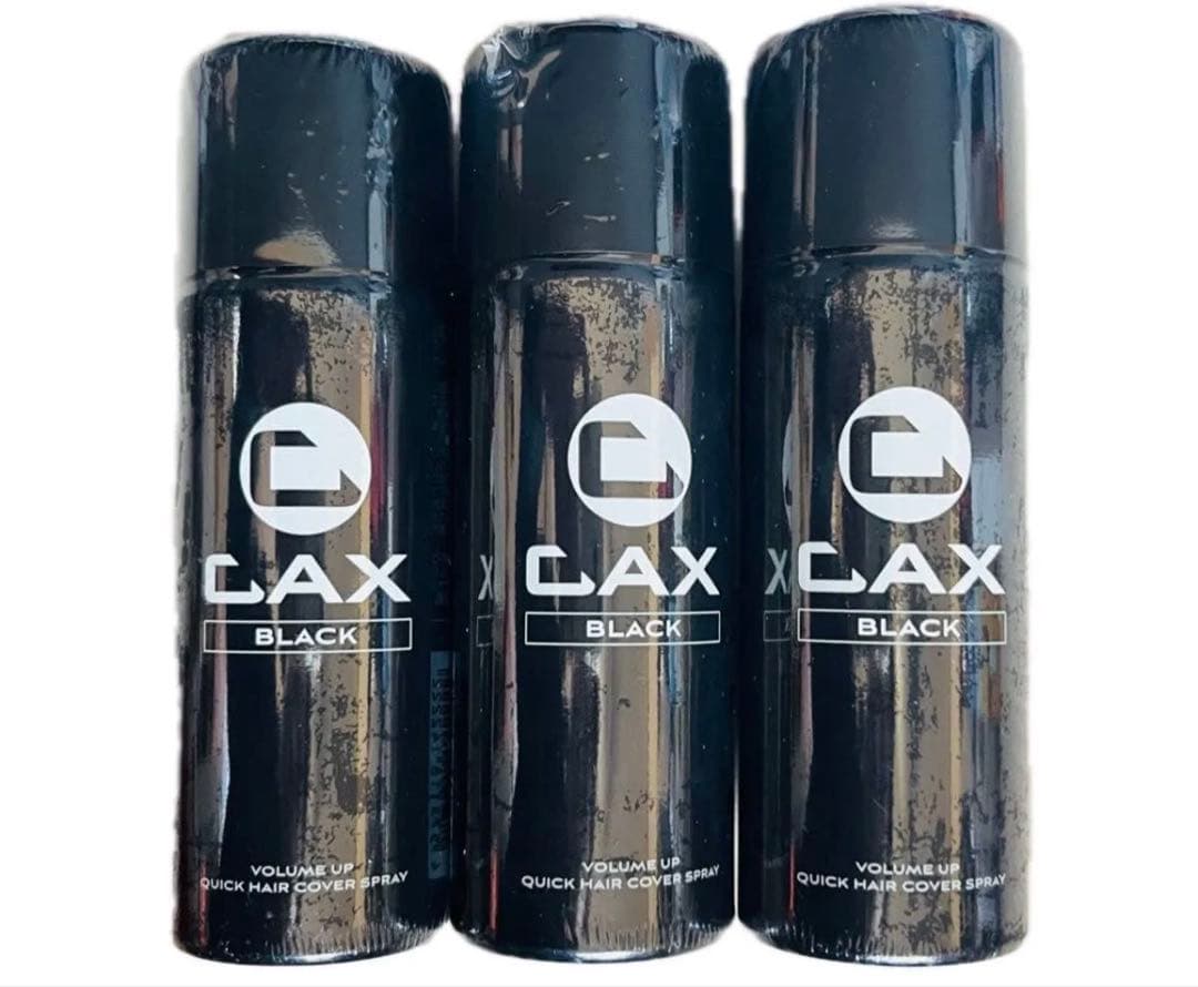 CAX ヘアスプレー ブラック 50g × 3本セット - メルカリ