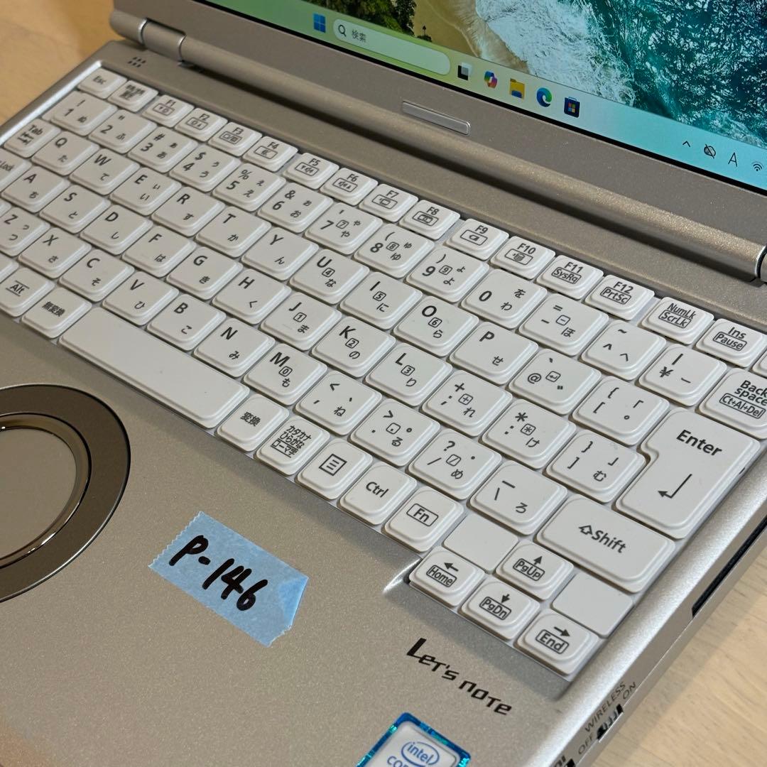 レッツノート PC Windows11 SSD DVD オフィス付き P-146 - メルカリ