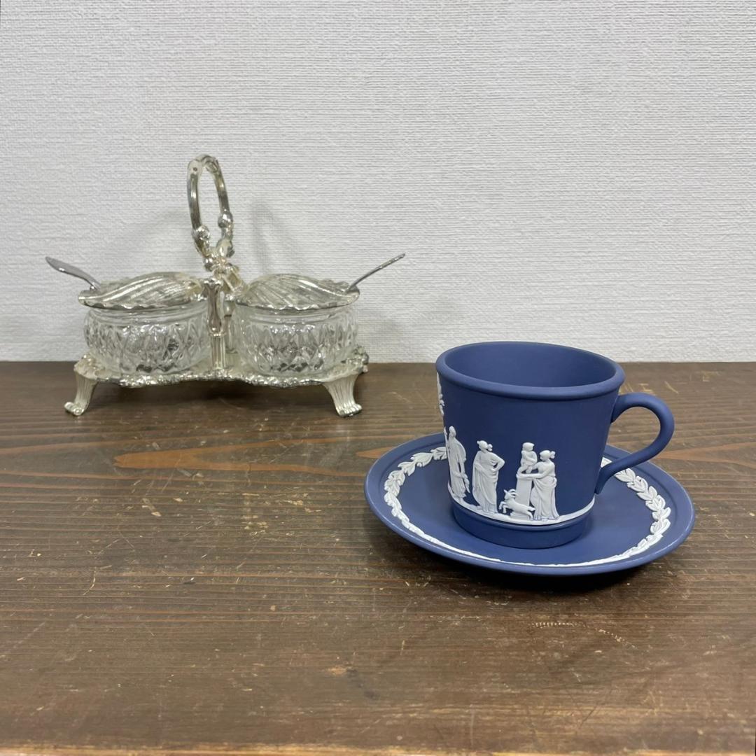廃盤 未使用 WEDGWOOD ウェッジウッド カップ&ソーサー ジャスパー