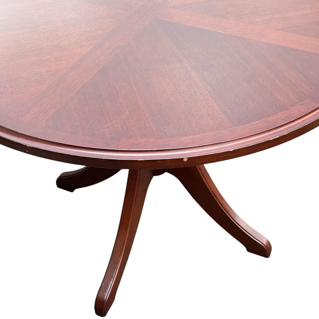 希少 maruni マルニ木工 地中海 ラウンドテーブル 丸テーブル