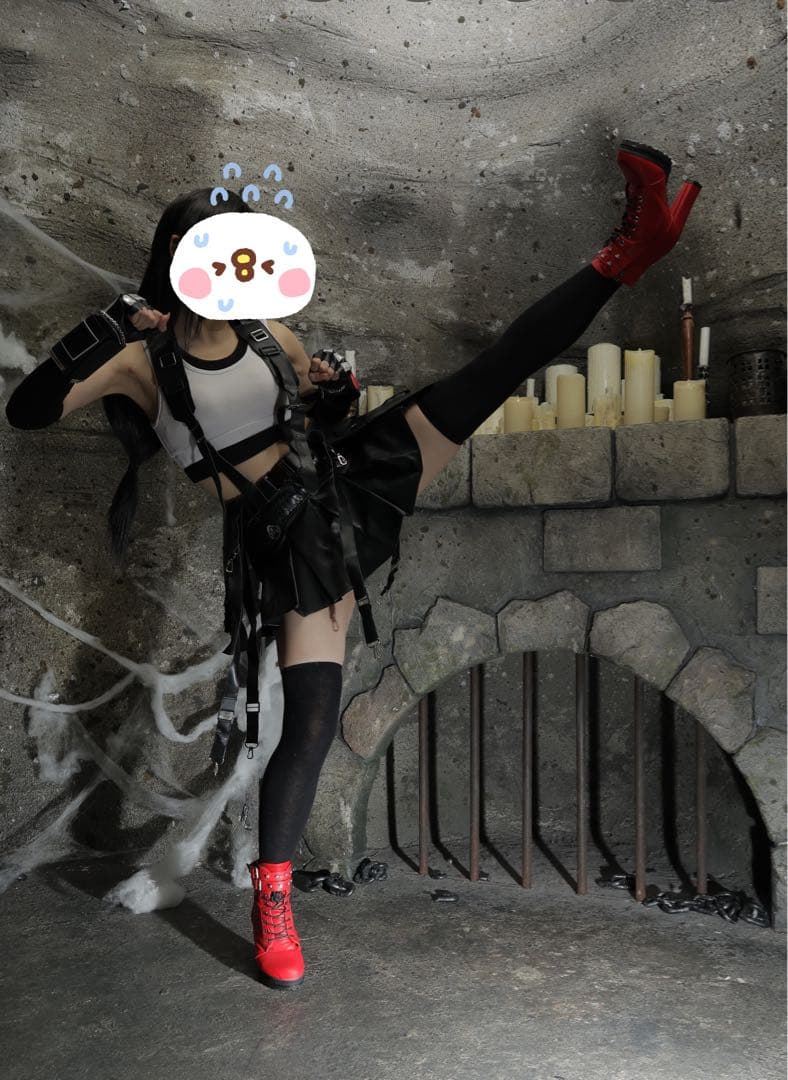 ff7 ティファ コスプレフルセット - メルカリ