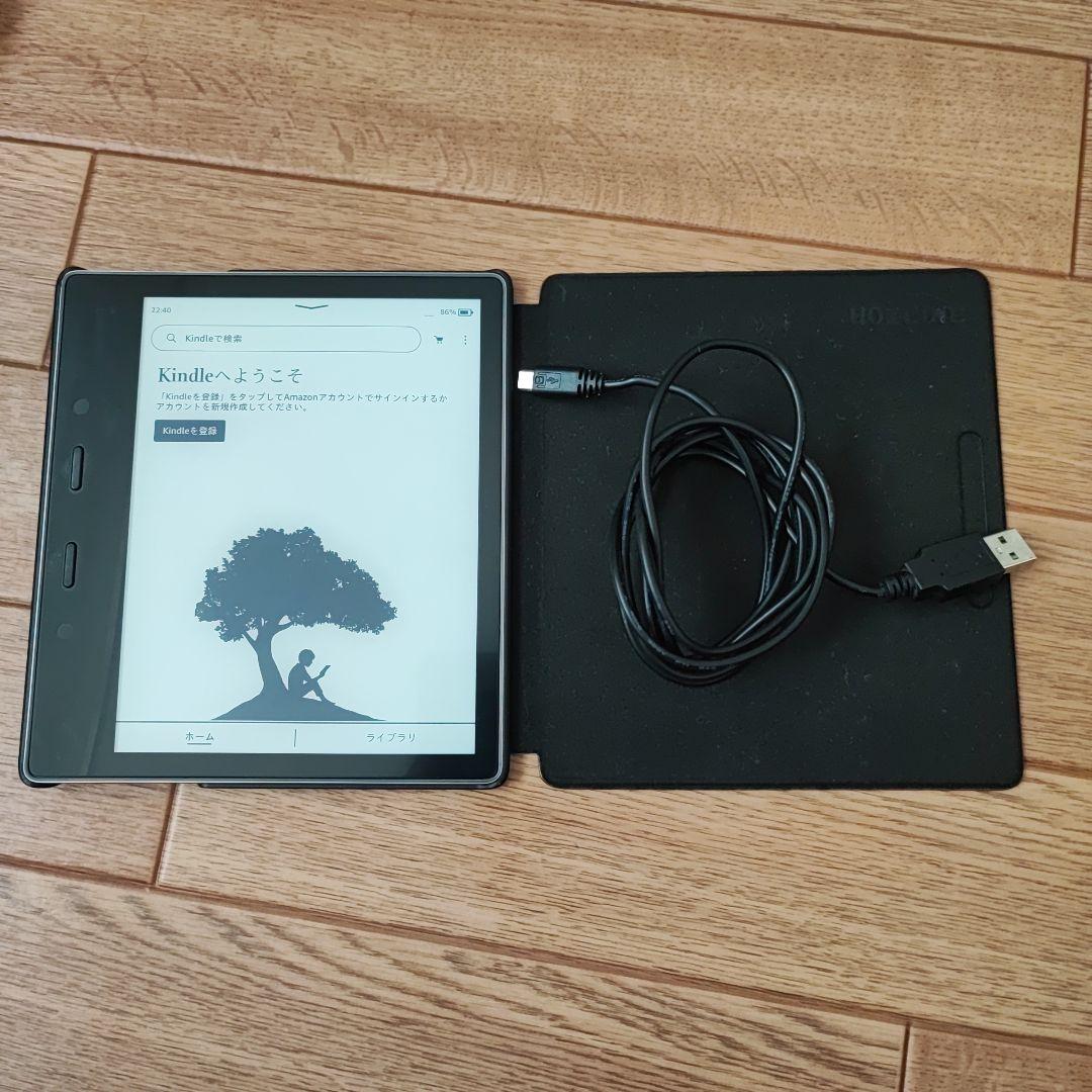 Kindle Oasis 第10世代　32GB　広告無し　純正レザーケース付き Kindle Oasis 第10世代 32GB 広告無し 純正レザーケース付きの通販はau