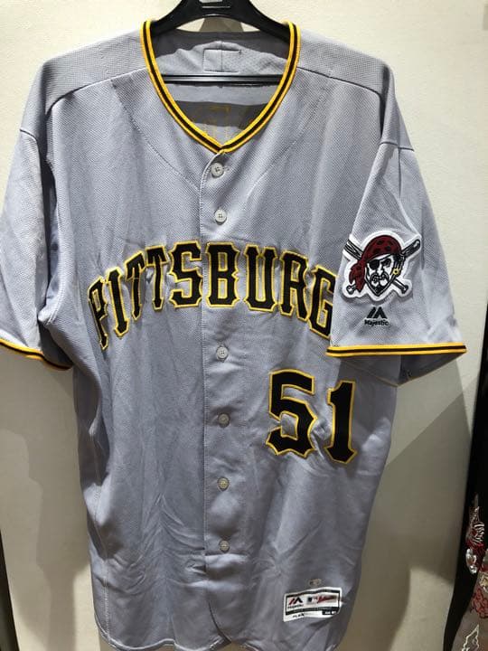 MLB ジョニー・バーベイト 実使用ジャージ パイレーツ - メルカリ