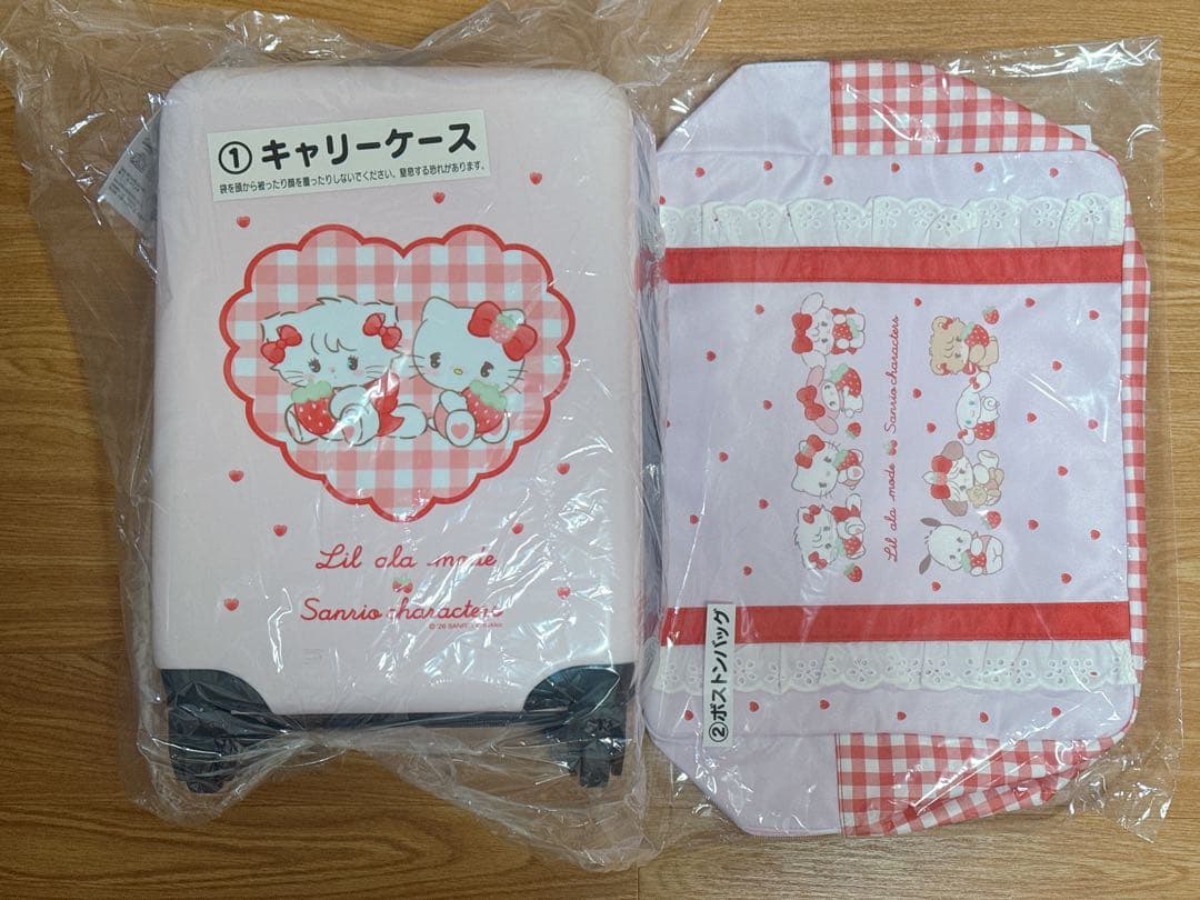 Lil ala mode×サンリオ mikkoキャリーケース、ボストンバッグ - メルカリ