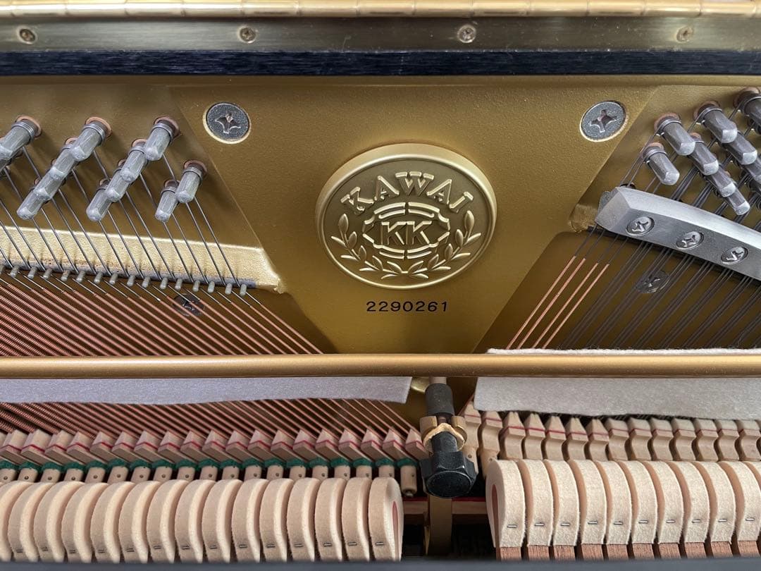 最上位モデル】カワイ アップライトピアノ KU-80（1996年製） - メルカリ