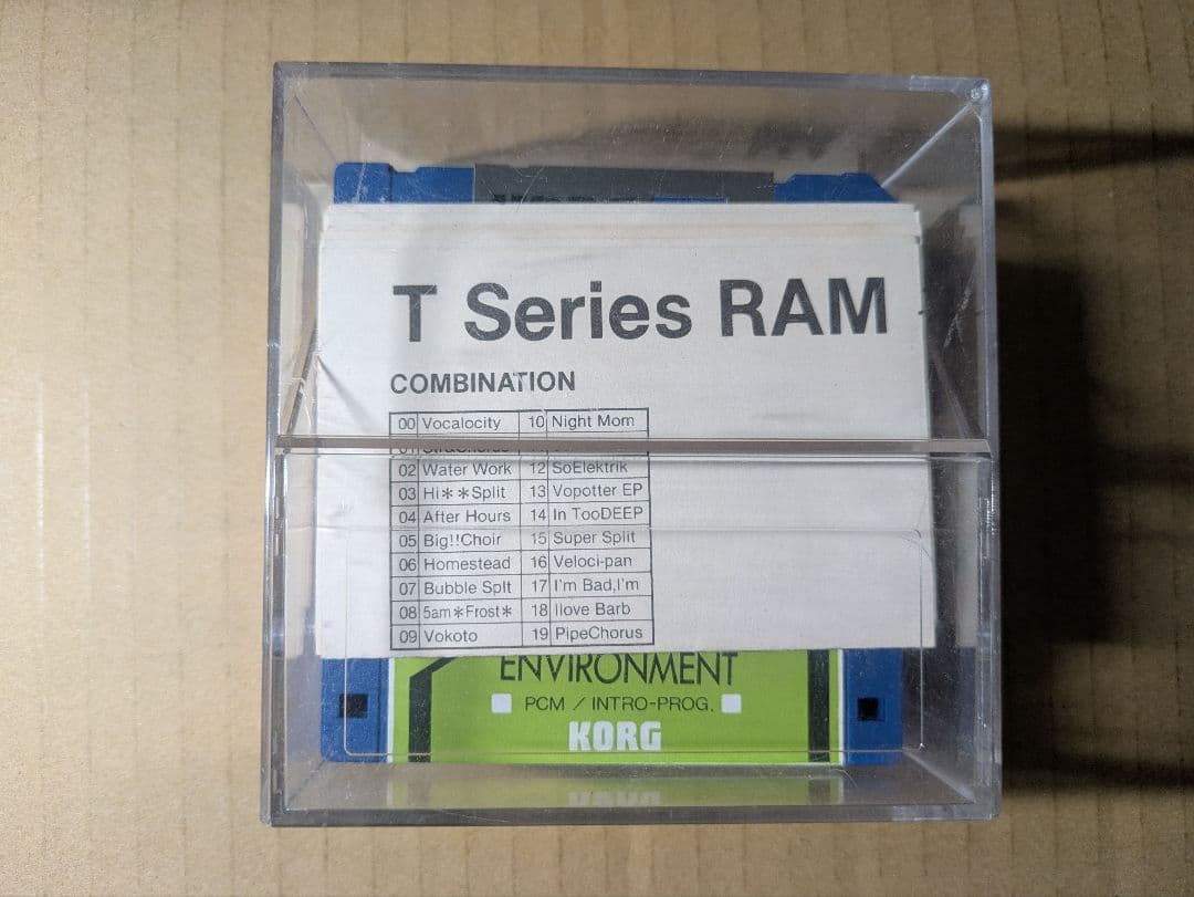 KORG T-SERIES コレクション フロッピー