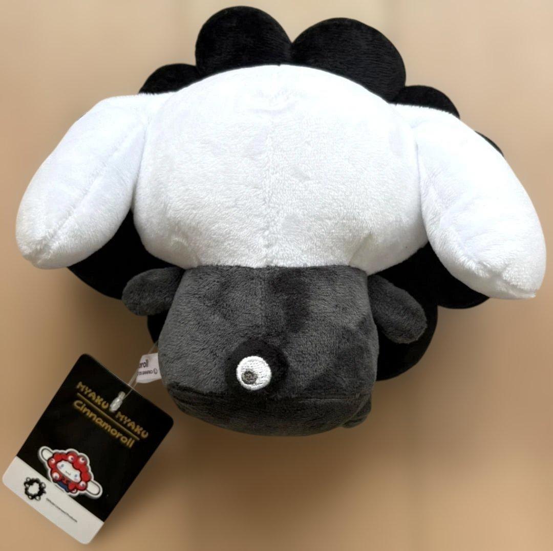黒 シナモロール ミャクミャクなりきりぬいぐるみ M BC ブラック 黒