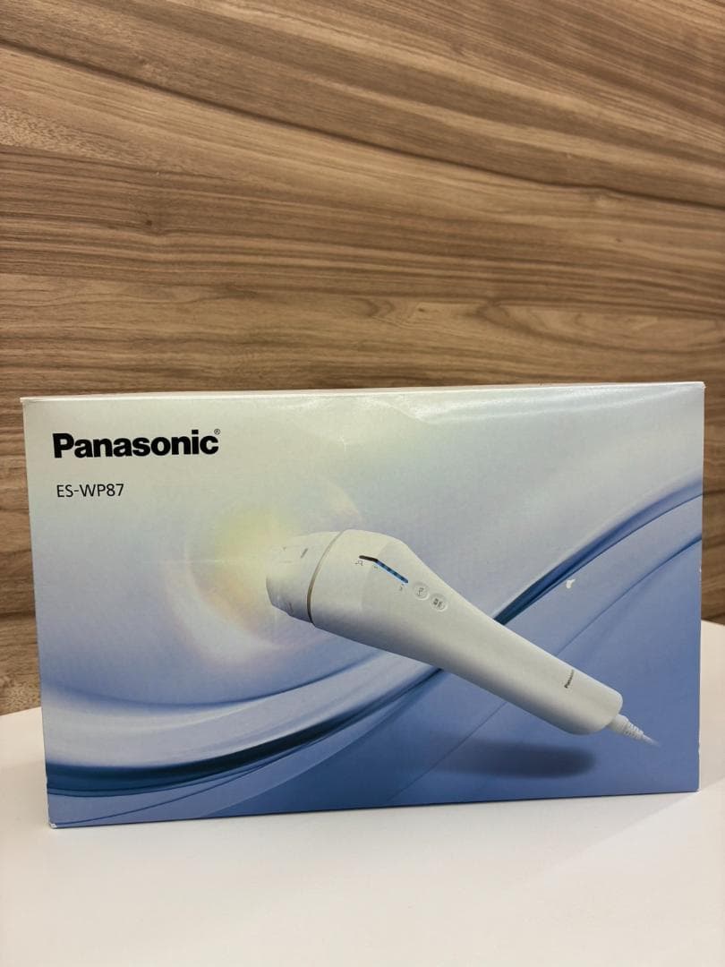 ❥道1002　Panasonic ES-WP87 光美容器 本体 光エステ ゴールド ES-WP87-N [フラッシュ式（光脱毛） /AC100V-240V