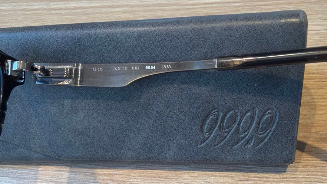 999.9 フォーナインズ M-35 ダークスモークササxアンティークシルバー