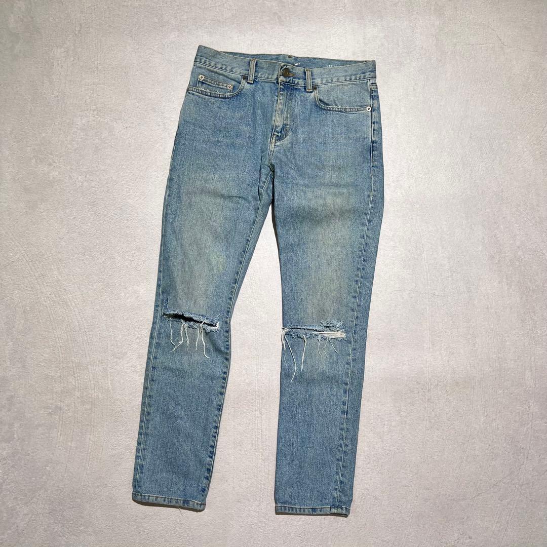 15AW Saint Laurent Paris クラッシュデニム エディ期 - メルカリ