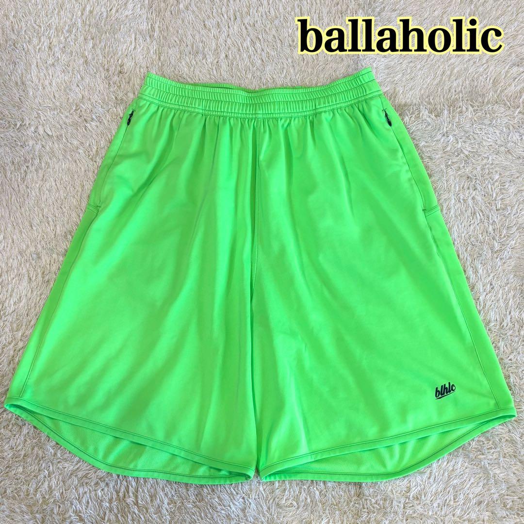 美品 ボーラホリック ballaholic バスパン XL グリーン 蛍光 - メルカリ