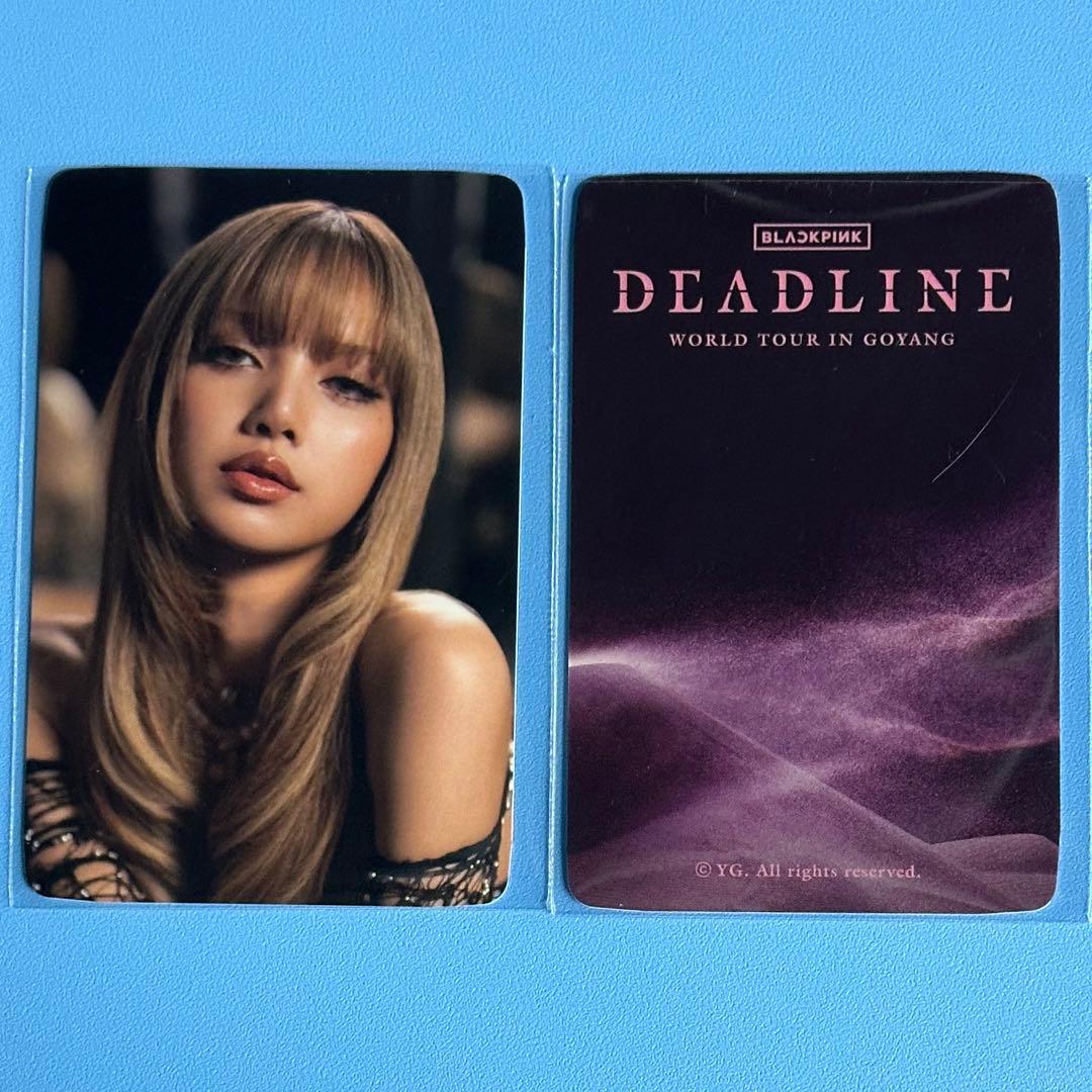 BLACKPINK ソウルコン DEADLINE 特典トレカ リサ - メルカリ