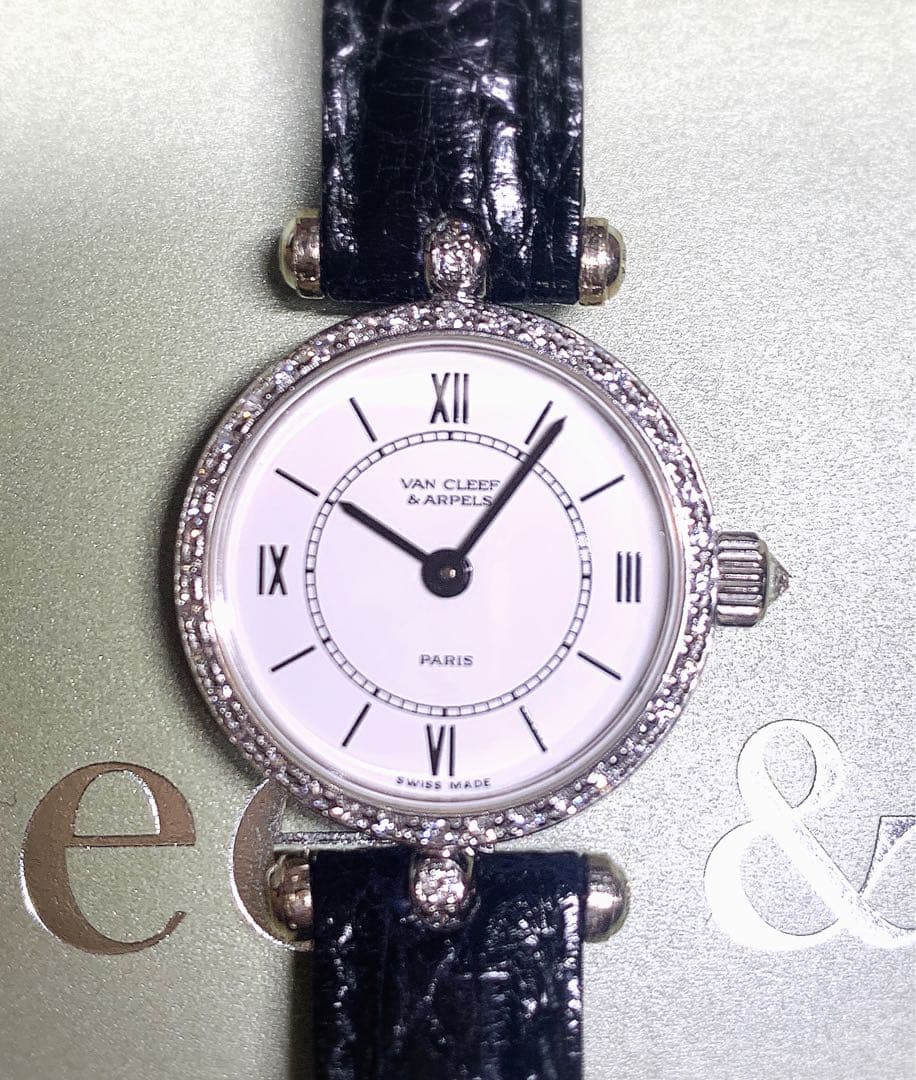 【電池交換済 ベルト新品 稼動品】Van Cleef & Arpels時計 2F76EA86-EBAD-407D-83E6-