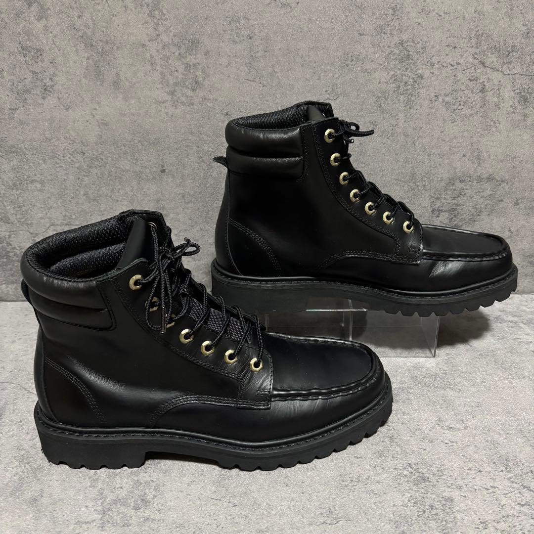 極美品 ホーキンス ワークブーツ レースアップブーツ ブラック 2219