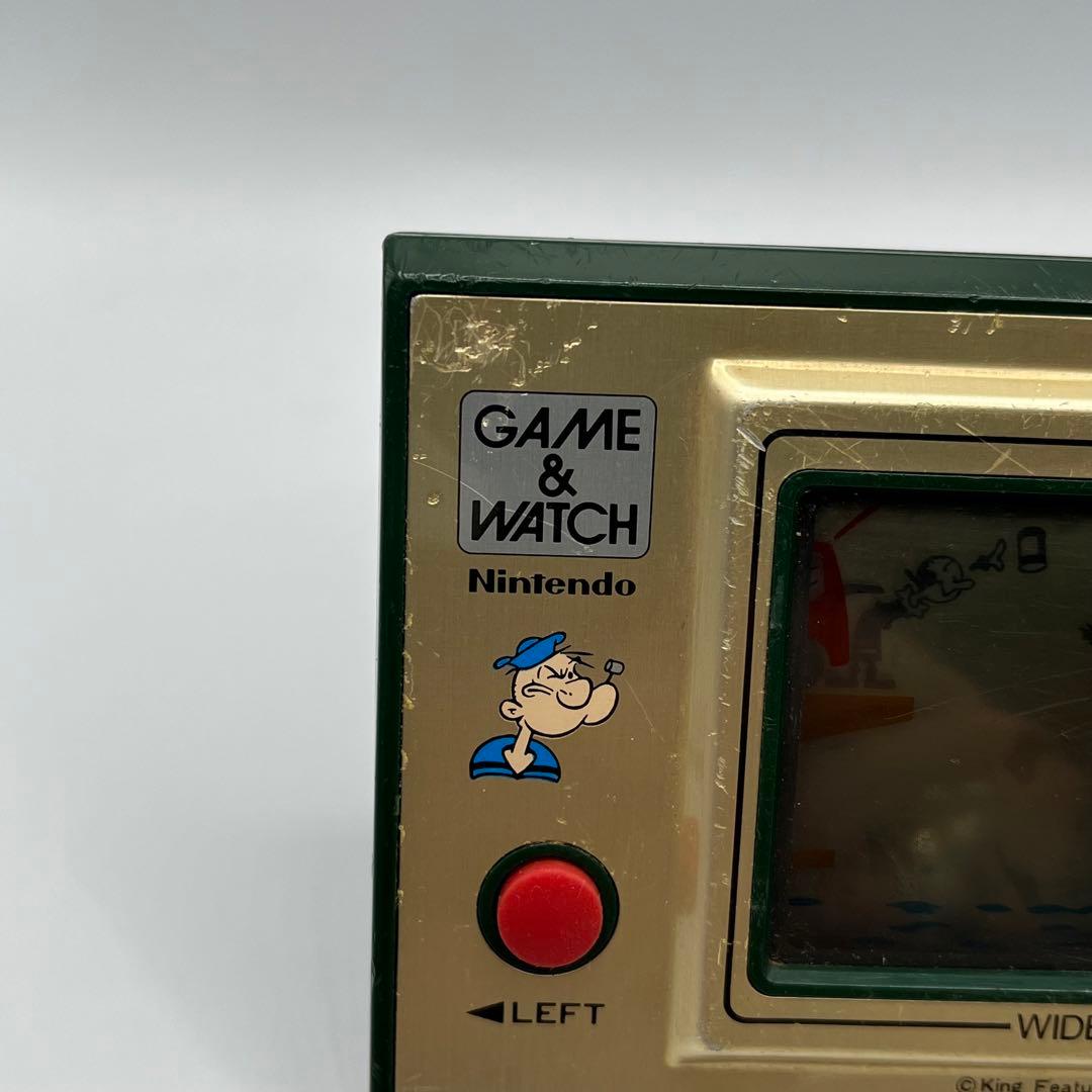 ヴィンテージ Nintendo 任天堂 ゲームウォッチ POPEYE ポパイ - メルカリ
