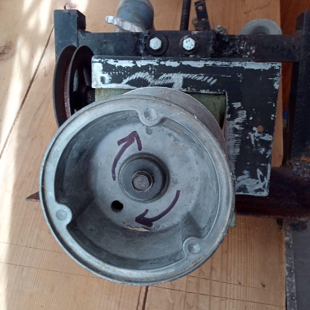 ウィンチ用キャプスタンと減速機ウィンチベッド付のセット