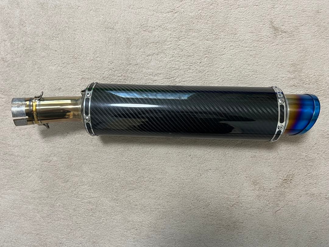 ninja400 マフラー BEAMS R-EVO2 カーボン【ジャンク品】-物置通販