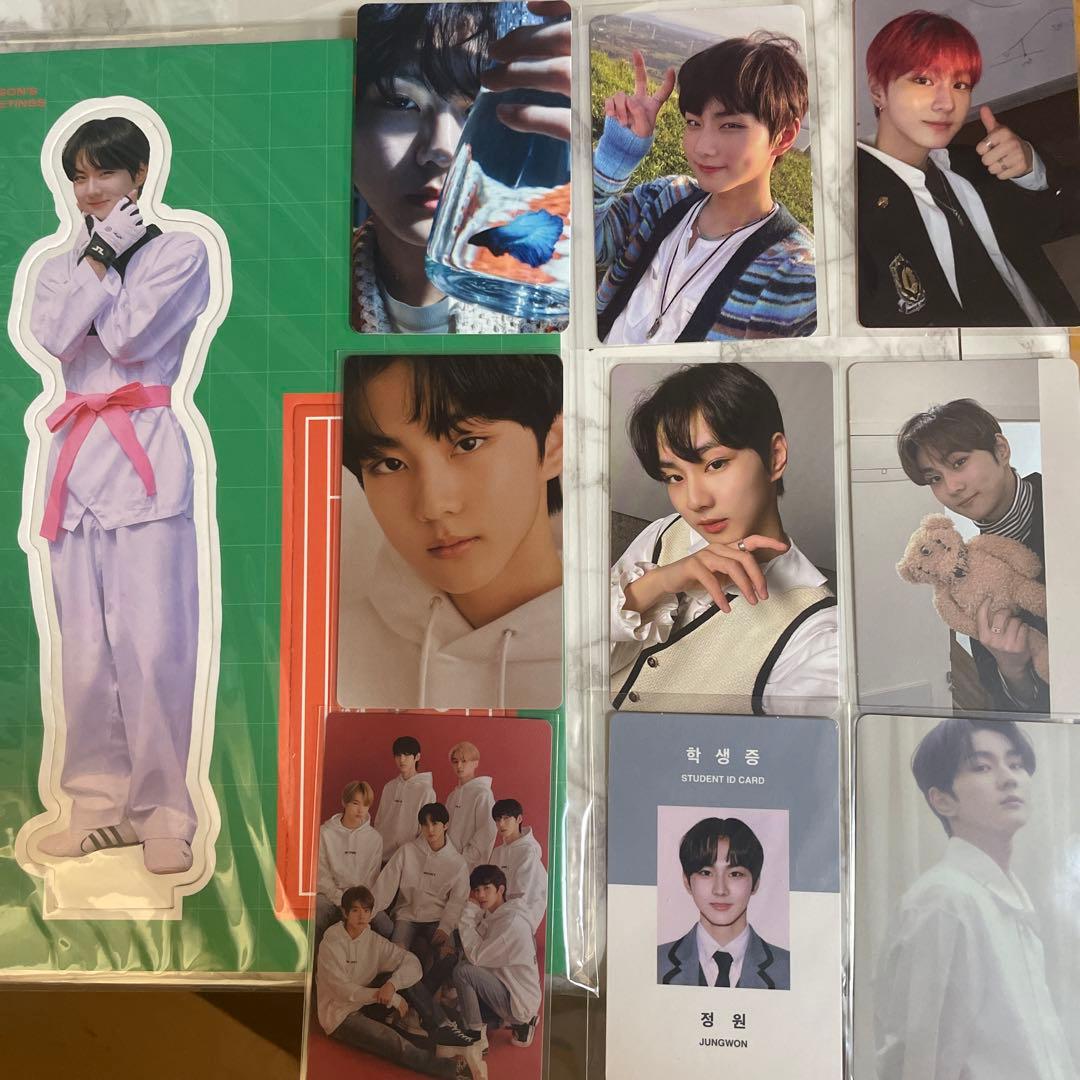 enhypen ジョンウォン 学生証 Answer ユニフォーム 閃光 クマ - メルカリ