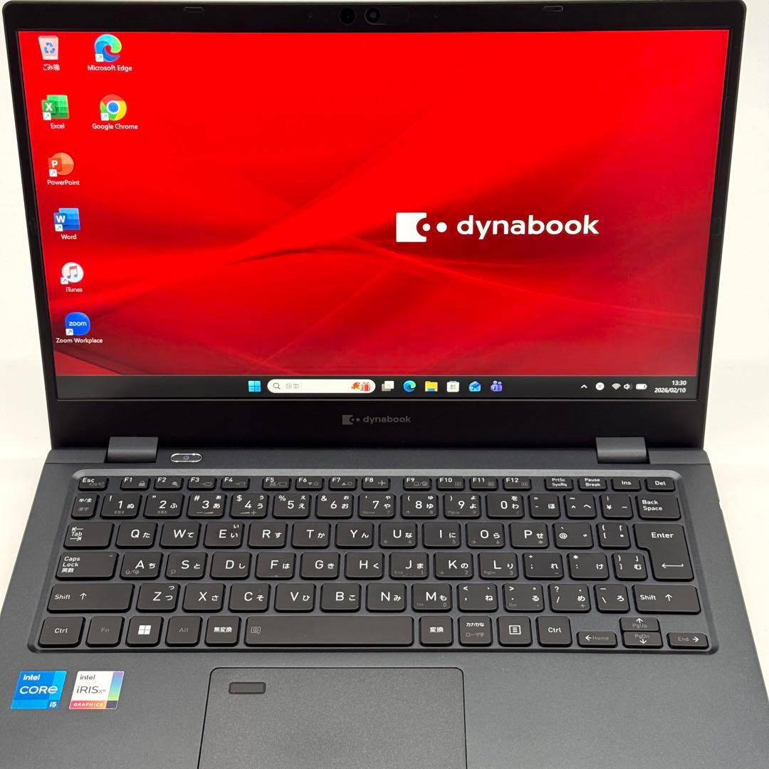 美品 dynabook 11世代i5 16GB SSD256 高速静音 875g - メルカリ