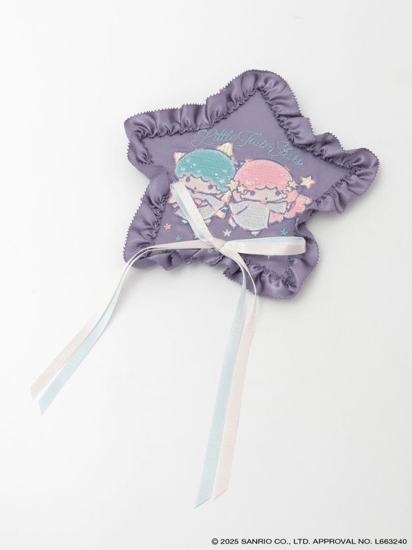 ピンクハウス リトルツインスターズ ワッペンブローチ