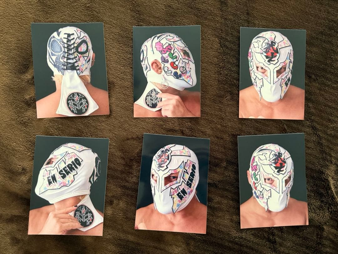 おまけ付】新日本プロレス LIJ BUSHI 選手 着用マスク 高橋ヒロム