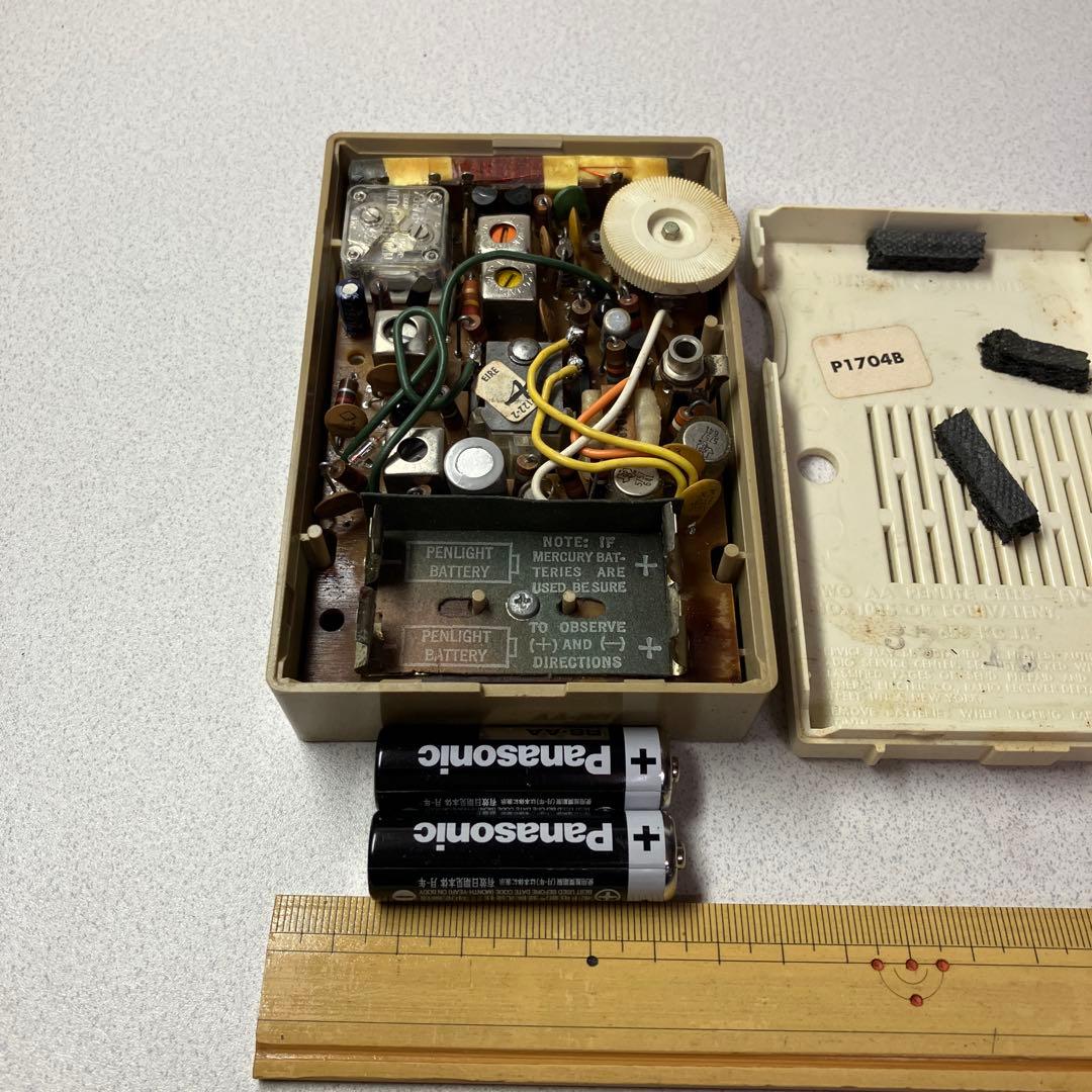G.E製 AMラジオ 完動品