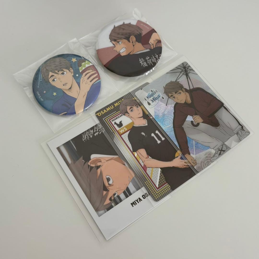ハイキュー 宮治 缶バッジ カード まとめ売り - メルカリ