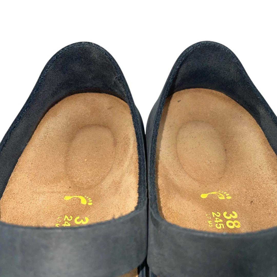 【美品】 ビルケンシュトック マントバ 24.5cm メリージェーン ブラック