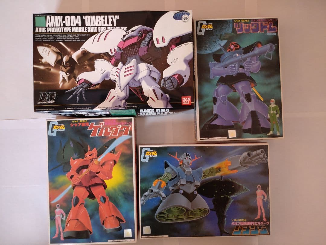 赤バンダイロゴ 1/144 HG キュベレイ他ジオン系MS 4点セット Amazon | 限定 HGUC 1/144 キュベレイMk-II プルツー専用機