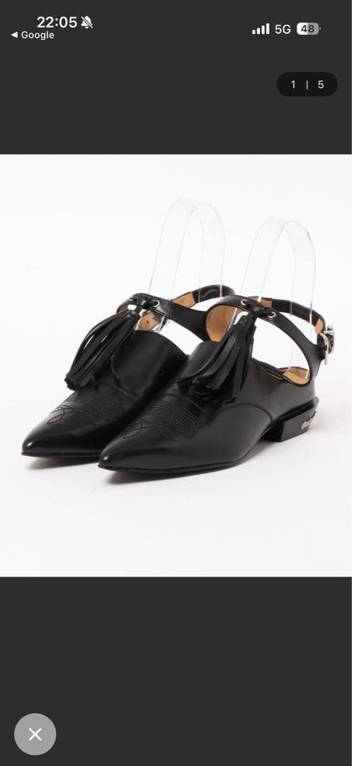 TOGA PULLA タッセルミュール