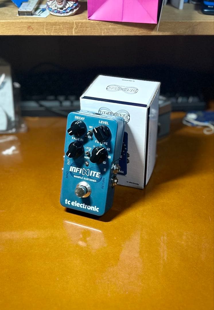 Infinite Sample Sustainer エフェクター　tc TC Electronic | Product | INFINITE SAMPLE SUSTAINER