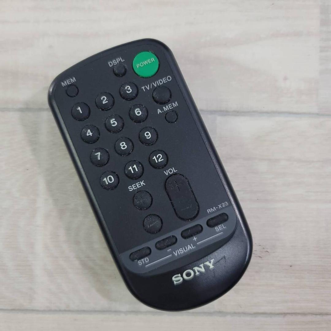 現状品 SONY XKV-55 INDEXTRON モバイルテレビ ブラウン管 - メルカリ